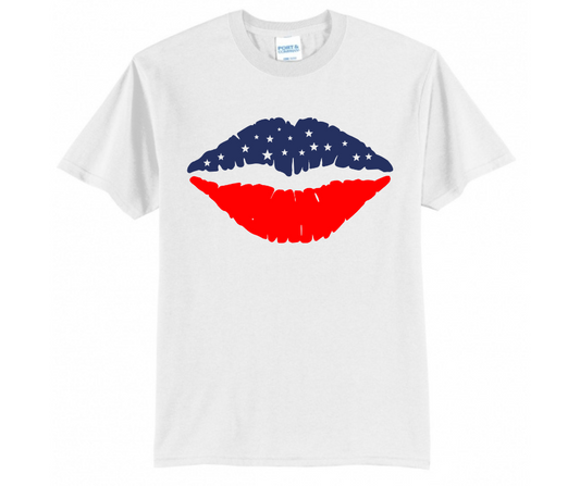 Red, White and Blue Lipstick