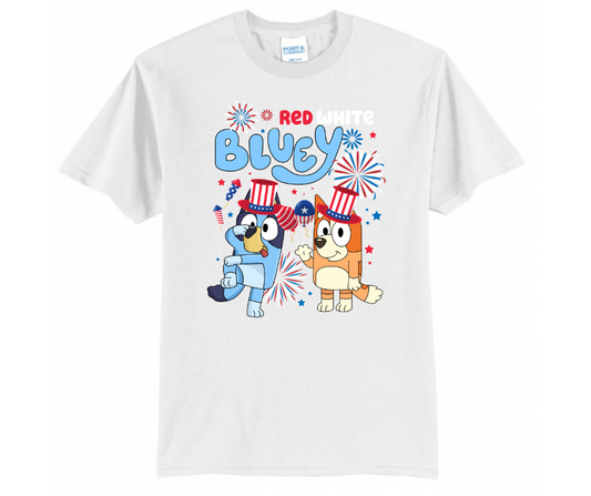 Red, White and Bluey