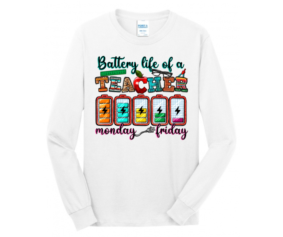 Battery Life of a Teacher