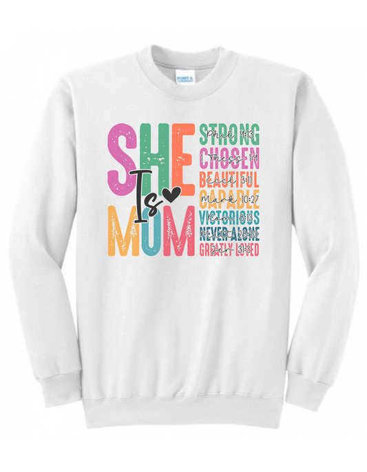 She is Mom