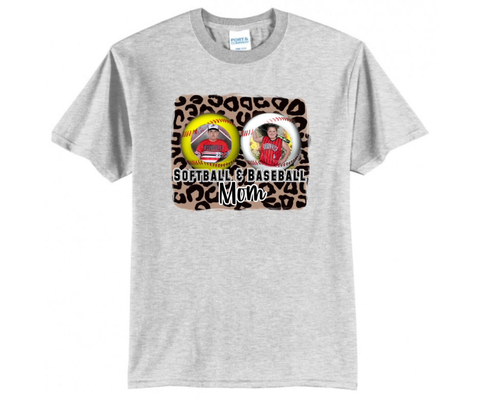 Customizable baseball and softball mom