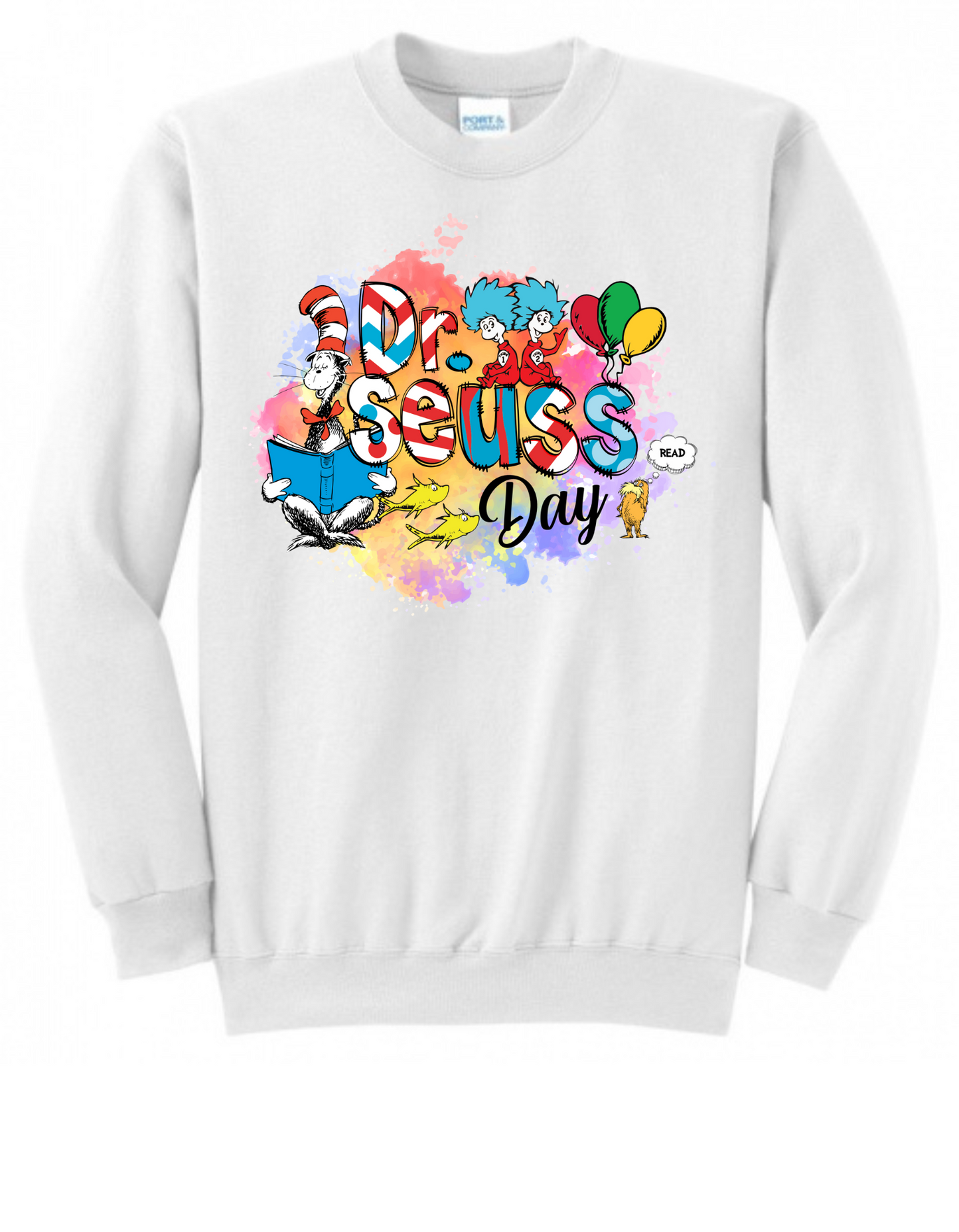 Dr. Suess Day Watercolor