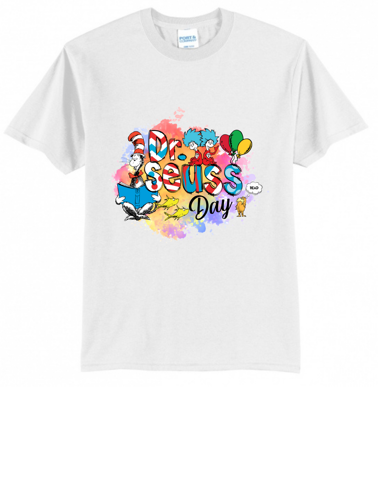 Dr. Suess Day Watercolor